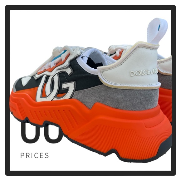 Dolce & Gabbana Men's Multi-Color Leather Low Top - Picture 4 of 13